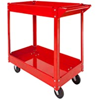 TecTake Carro de taller de herramientas Carro con ruedas de montaje - varios modelos - (2 superficies de carga | No…